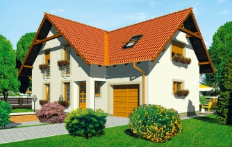 5-Zimmer-Einfamilienhaus mit Garage.